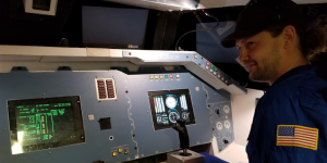 ... als Space Shuttle Pilot