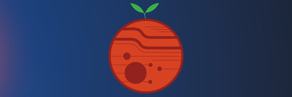 Pflanzen auf dem Mars